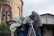 In Heusden is de kerststal klaar