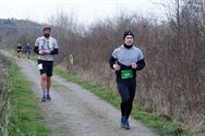 Drukte aan de start van de Mijnentocht