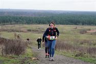 Drukte aan de start van de Mijnentocht