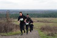 Drukte aan de start van de Mijnentocht