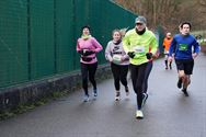 Drukte aan de start van de Mijnentocht