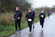 Drukte aan de start van de Mijnentocht