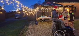 Lichtjeswandeling aan WZC Berckenbosch