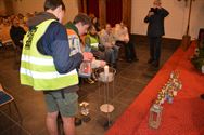 Scouts brachten het Vredeslicht naar Eversel