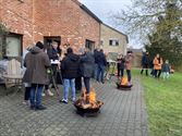 Heikantbewoners klonken op het nieuwe jaar