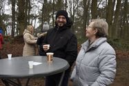 Droge en koude Winterborrelwandeling aan De Kluis