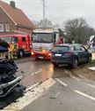 Iedereen ongedeerd bij zware botsing in Zolder