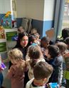 Minister Demir bezocht kleuterschool Straal