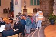 Kruiswegmeditatie in kerk van Zolder