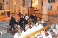 Kruiswegmeditatie in kerk van Zolder