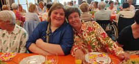Femma Eversel hield een lentefeest