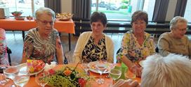 Femma Eversel hield een lentefeest
