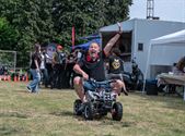 Veel volk op geanimeerd Motorcycle Festival