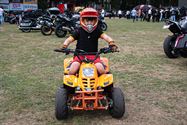 Veel volk op geanimeerd Motorcycle Festival