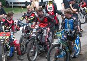 Speedwayrijders hielden vandaag hun trainingen
