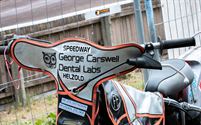 Speedwayrijders hielden vandaag hun trainingen