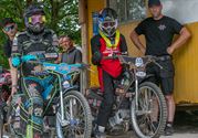 Speedwayrijders hielden vandaag hun trainingen