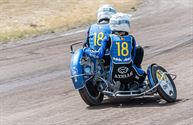 Speedwayrijders hielden vandaag hun trainingen