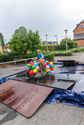 Fietsers zorgen voor spektakelstuk in Eversel