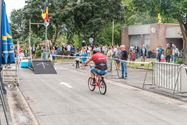 Fietsers zorgen voor spektakelstuk in Eversel