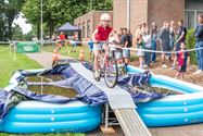 Fietsers zorgen voor spektakelstuk in Eversel