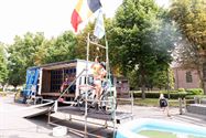 Fietsers zorgen voor spektakelstuk in Eversel