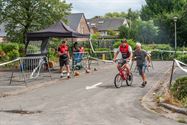 Fietsers zorgen voor spektakelstuk in Eversel