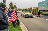 Een warm welkom voor de NASCAR-rijders