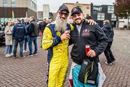 Een warm welkom voor de NASCAR-rijders