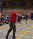 Aanstekelijk enthousiasme in G-badmintontornooi