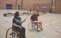 Beperkt aantal rolstoelbadmintonners in Berkenbos