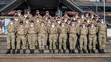 Een nieuwe lichting militairen is afgestudeerd