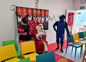 Sinterklaas op bezoek in De Leerplaneet