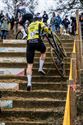 Del Grosso klopt van Aert op de meet
