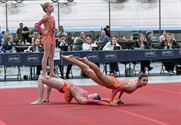 Ook tweede acro-gymdag leverde spektakel