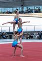 Ook tweede acro-gymdag leverde spektakel