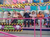 Bezoekers genoten van een prikkelarme kermis