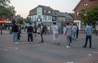 Supporters vieren rustig titel van Galatasaray