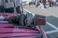Massa volk voor auto's, show en DDT op Race Wars