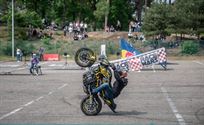 Massa volk voor auto's, show en DDT op Race Wars