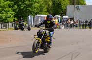 Stuntrijders als blikvanger bij de Solo Riders