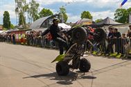 Stuntrijders als blikvanger bij de Solo Riders