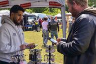 Stuntrijders als blikvanger bij de Solo Riders