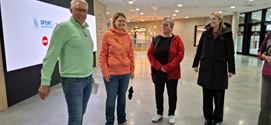 Delegatie middelbare school uit Brilon te gast