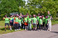 Met zijn allen op Lentewandeling door Heusden