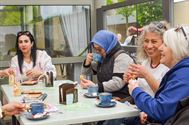 Met zijn allen op Lentewandeling door Heusden