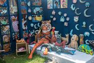 Veel volk genoot van eerste dag kunstenfestival