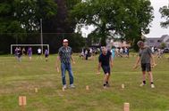 Sfeer boven competitie op Kubb-tornooi van Raak