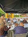 10de straatbarbecue in Halhei