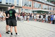 Mega kussengevecht rondt schooljaar in SFC af